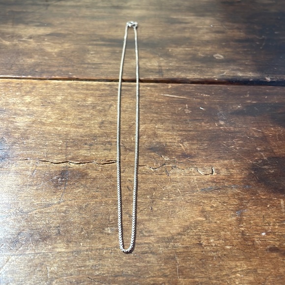 GBL Vintage Italian Sterling Silver Box Chain, 18.5 Inches - Picture 3 of 16